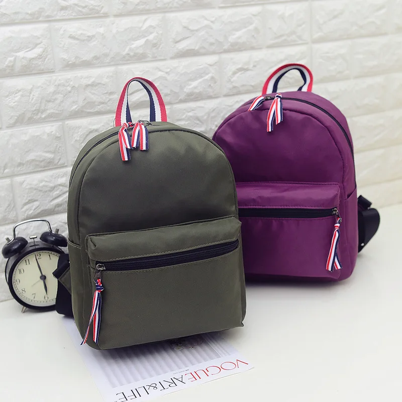 2017 Весна и лето новый из ткани Оксфорд водонепроницаемый маленький рюкзак