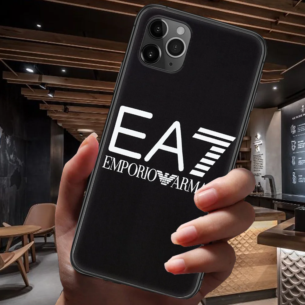 

Giorgioe Italy Luxury Brand Phone Case For Iphone 4 4s 5 5S SE 5C 6 6S 7 8 Plus X XS XR 11 12 Mini Pro Max 2020 black Funda