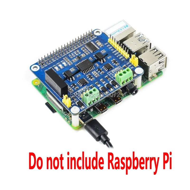 Raspberry Pi 2-CH крышка RS485 2-канальная Изолированная Расширительная rs485 для 3B 4B Zero W |