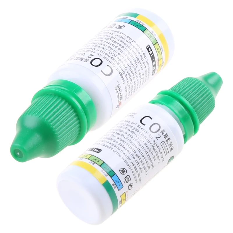 

Aquarium CO2 Indicator Solution Fish Tank Liquid Test Plants Supplies Long Term