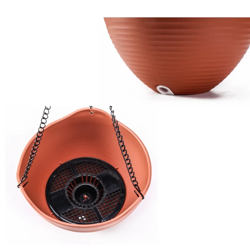 

Высококачественный садовый прочный подвесной полипропиленовый пластиковый горшок для растений 1,3 л 2,1 л 3,2 л