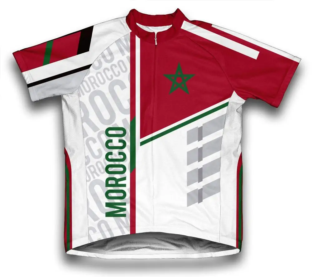 2022 Morocco More Style Summer Cycling Jersey Team Men Bike Road Mountain Race Tops Riding Bicycle Wear Clothing Quick Dry | Спорт и
