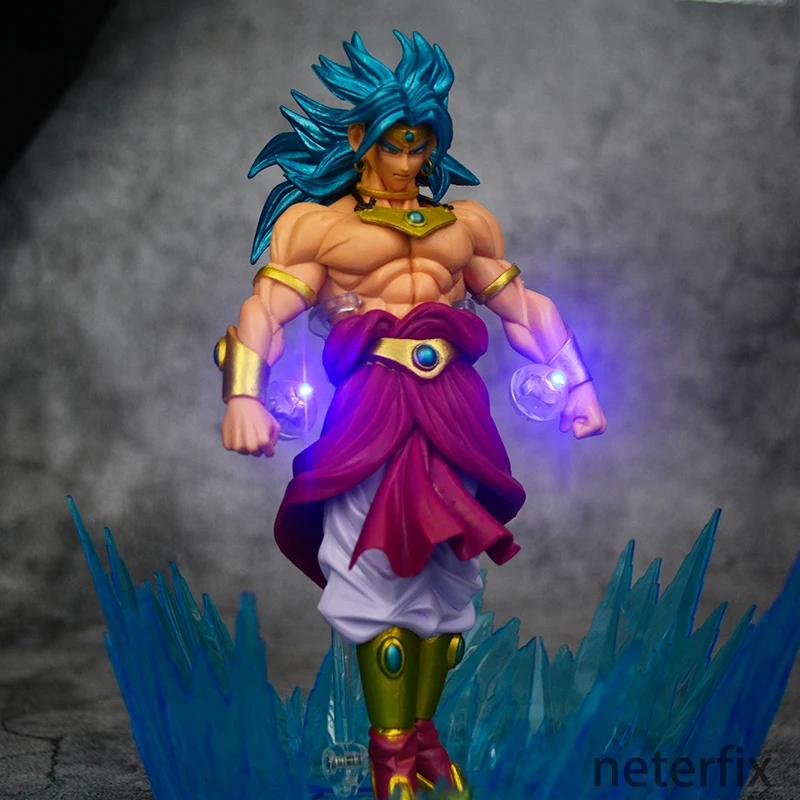 Аниме Dragon Ball Z Broly Супер Saiyan светодиодный светильник ing аниме ночной Светильник DBZ