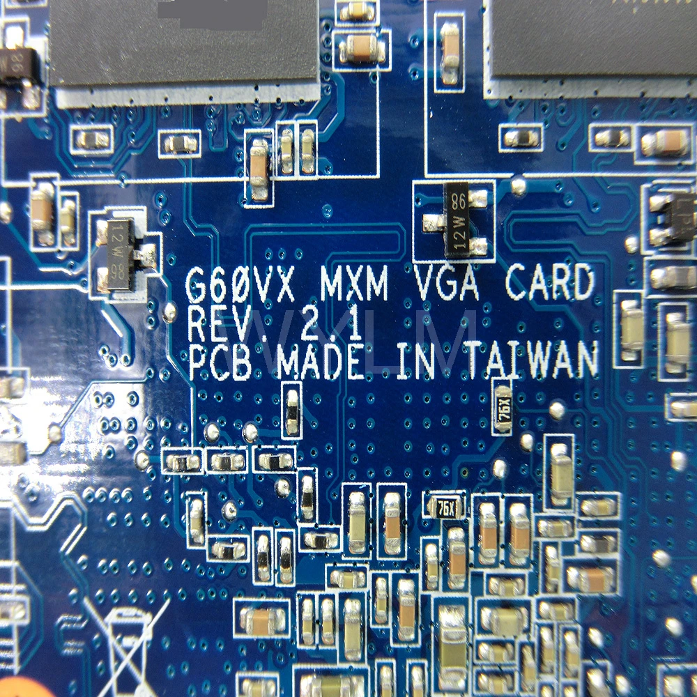 G60VX MXM VGA Card GTX 260M 1GB Video G92-751-B1 For ASUS G51VX G51V G60V REV Graphics 100% Tested Free Shipping | Компьютеры и офис