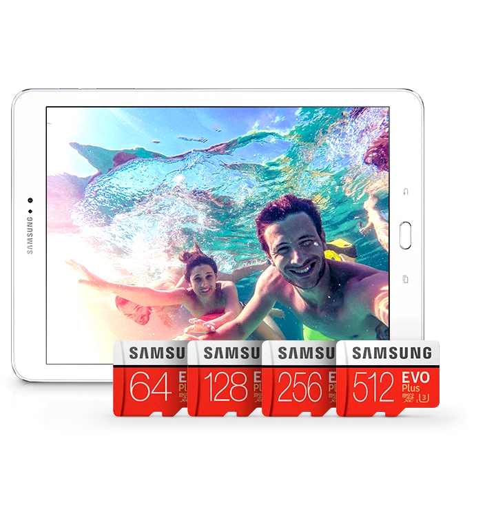 SAMSUNG TF SD карты транс флэш карта памяти Microsd Micro SD 32 Гб 64 Гб 128 ГБ 256 ГБ 512 г SDHC SDXC класс EVO+ класс 10 C10 UHS