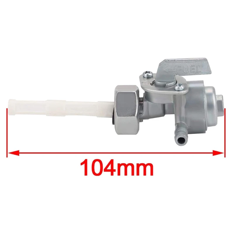 

Fuel Shutoff Valve Petcock with Fuel Line Clamp for Chinese Gasoline Generator 5.5HP 6.5HP 7HP 8HP 9HP 11HP 13HP 14HP 15HP 16HP