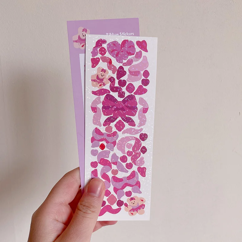 1 шт. кавайная цветная лента с мультяшным медведем наклейки украшение журнал