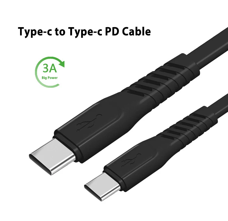 2020 3A USB C к Type кабель PD 60W быстрое зарядное устройство для Xiaomi mi 10 Pro Samsung S20 Macbook