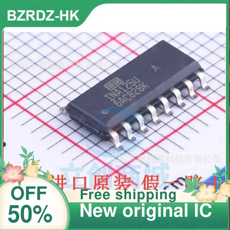 

1-20PCS INA125U INA125UA INA125 SOP16 New original IC