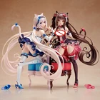 Японское аниме Оригинальное NEKOPARA Chocola ванильное кресло Ver. Масштаб 17, ПВХ экшн-фигурки, игрушки, модель, кукла, подарок