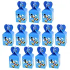 Disney Микки Минни Маус товары для вечерние коробка для конфет детский день рождения сувениры Подарочная коробка Рождественские Конфеты Яблоко коробки