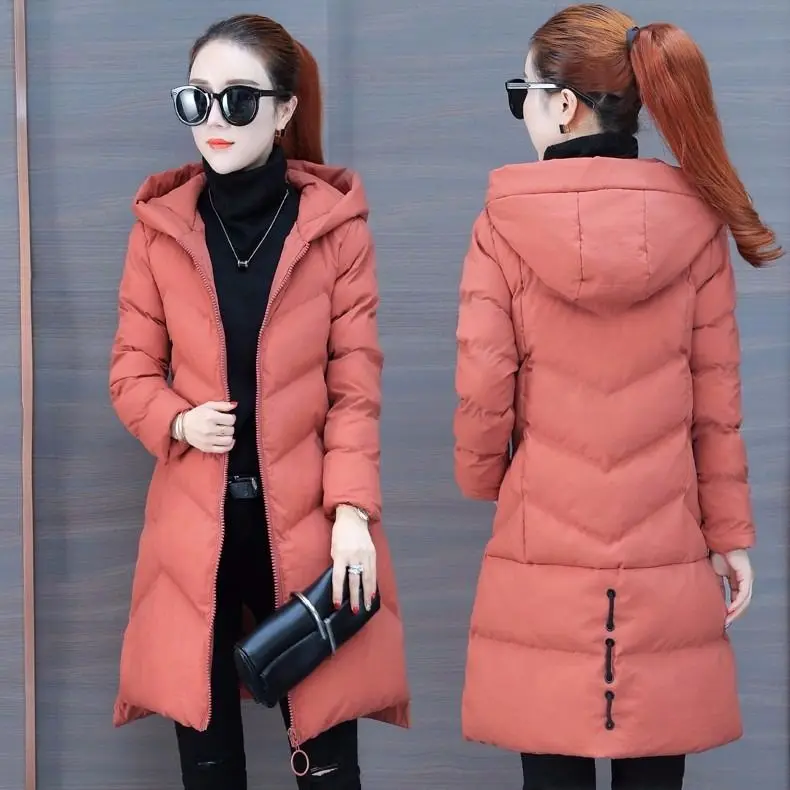 

New products in autumn and winter 2020: slim and thickened big hairy collar down jacket for women