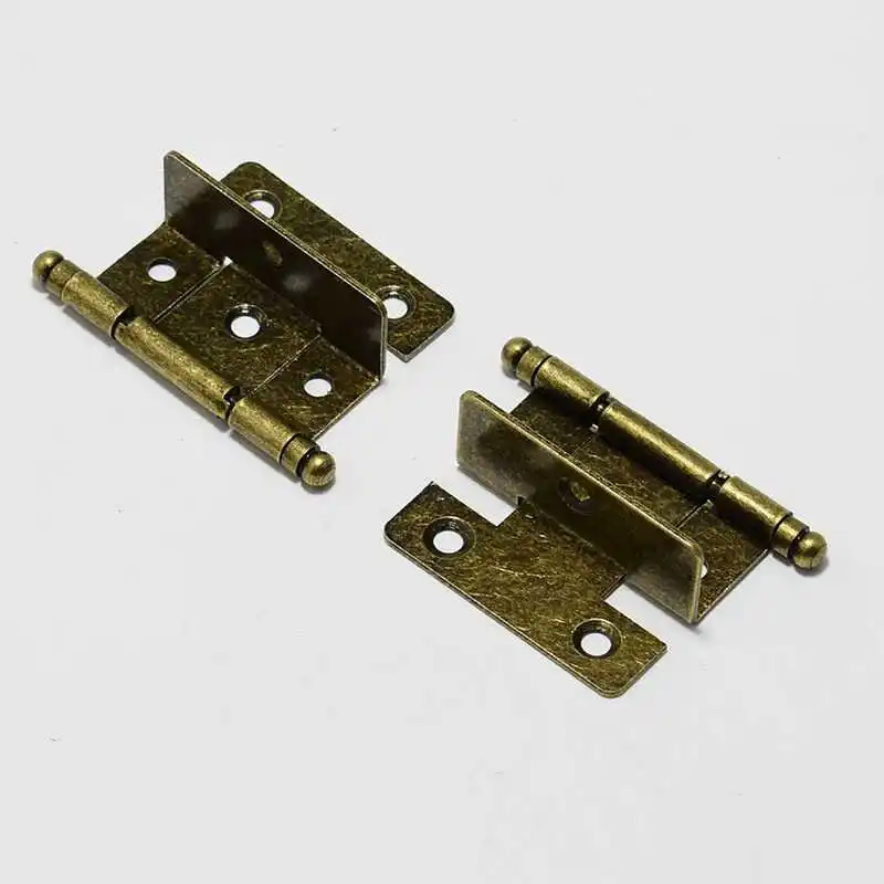 Складной мебельный шарнир bisagras античная бронза Шкаф Соединительный Зажим на 22 мм