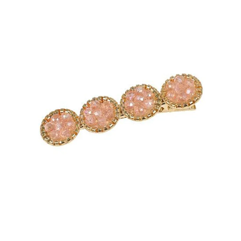 Новые модные женские заколки аксессуары для волос корейские Кристаллы Стразы