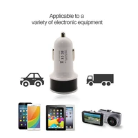 1pcs mini usb car charger for mobile phone tablet gps 2 1a fast charger dual usb car phone charger travel charger car accessorie