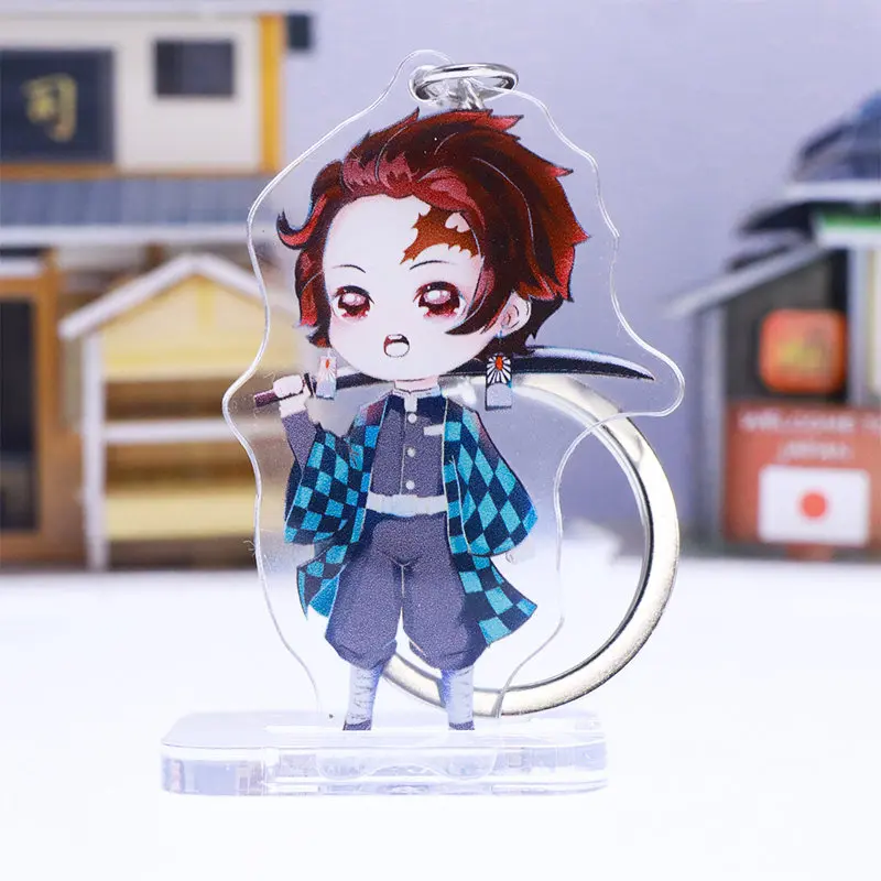 Demon Slayer: Kimetsu no Yaiba Shinazugawa Genya Tsuyuri Kanawo Косплей акриловая подставка фигурка модель