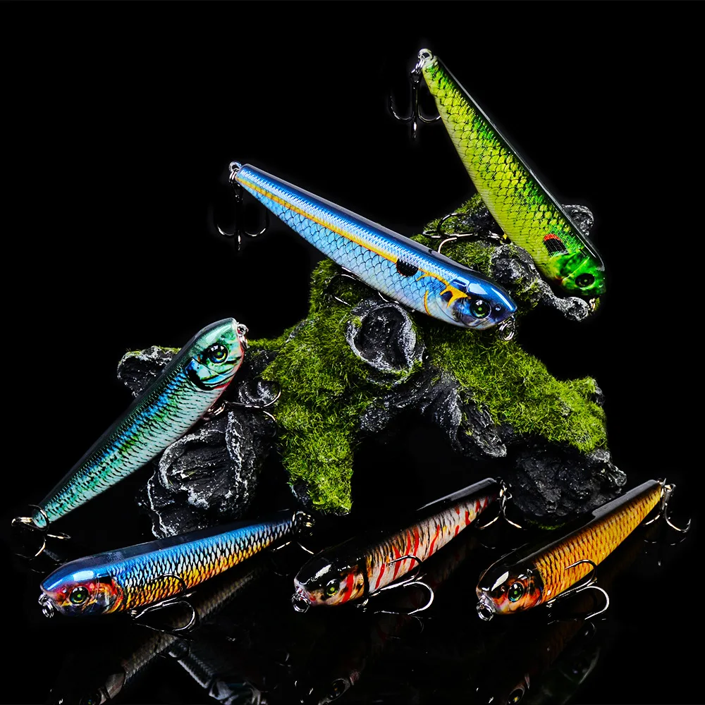 Новое поступление 1 шт. 6 цветов лучшие рыболовные приманки 8 5 г-0 30 унции/9 см-3 54
