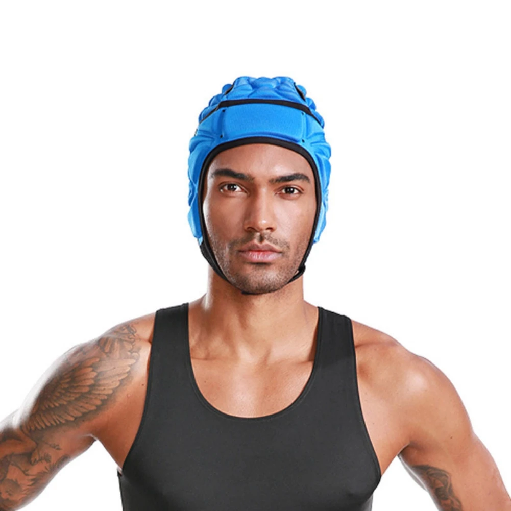 

Rugby Helmet Headguard Soft Protective Cap Outdoor Sports Safety Sports Helmets Sport