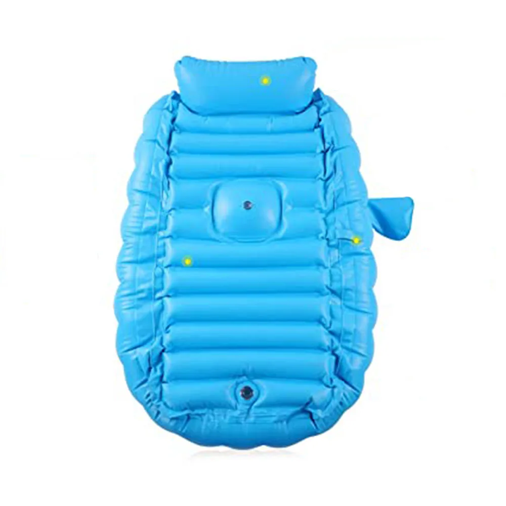 

Baby Bad Opblaasbare Baden Bad Inklapbare Air Zwembad Draagbare Dikke Douche Wastafel Zacht Kussen Met Inflator Pomp