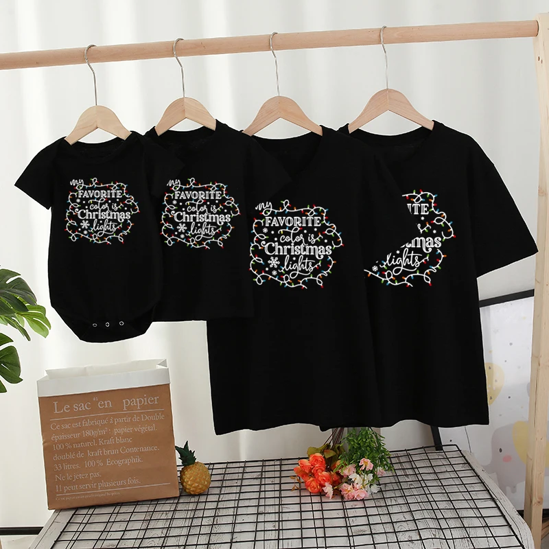 Ropa a juego para la familia, camiseta de pap&aacute;, mam&aacute; y beb&eacute;, ropa de madre, hija, Padre, Hijo, apariencia, camisa para mam&aacute; y yo, 2021-1