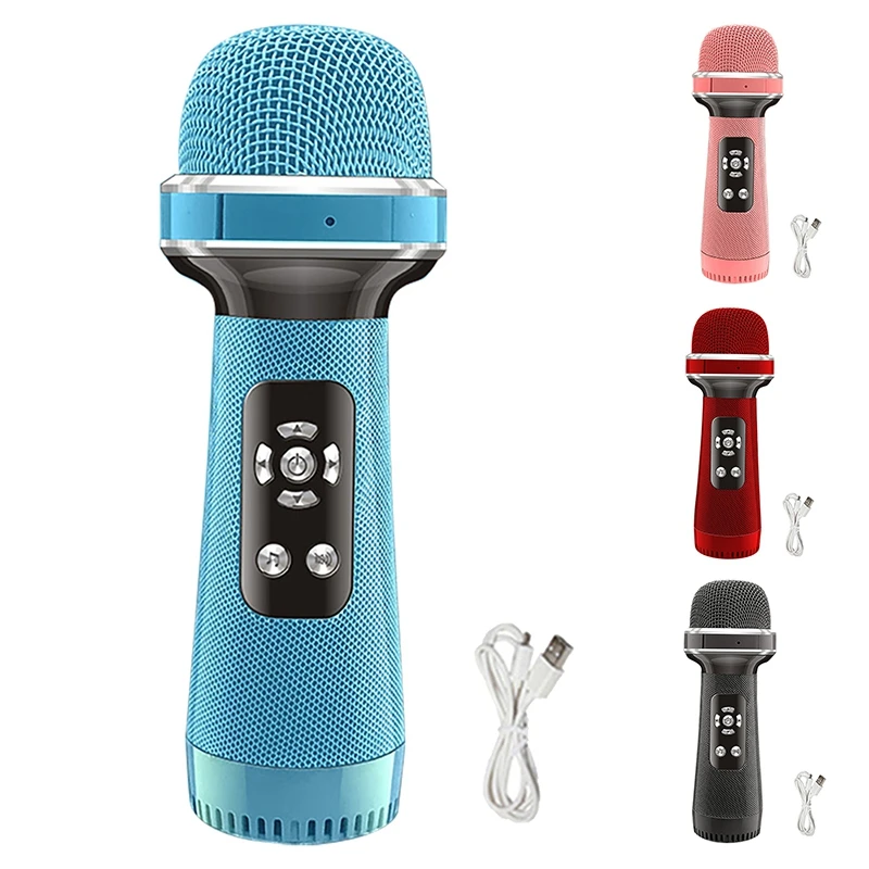 Беспроводной микрофон детский для записи пения караоке детей и взрослых |