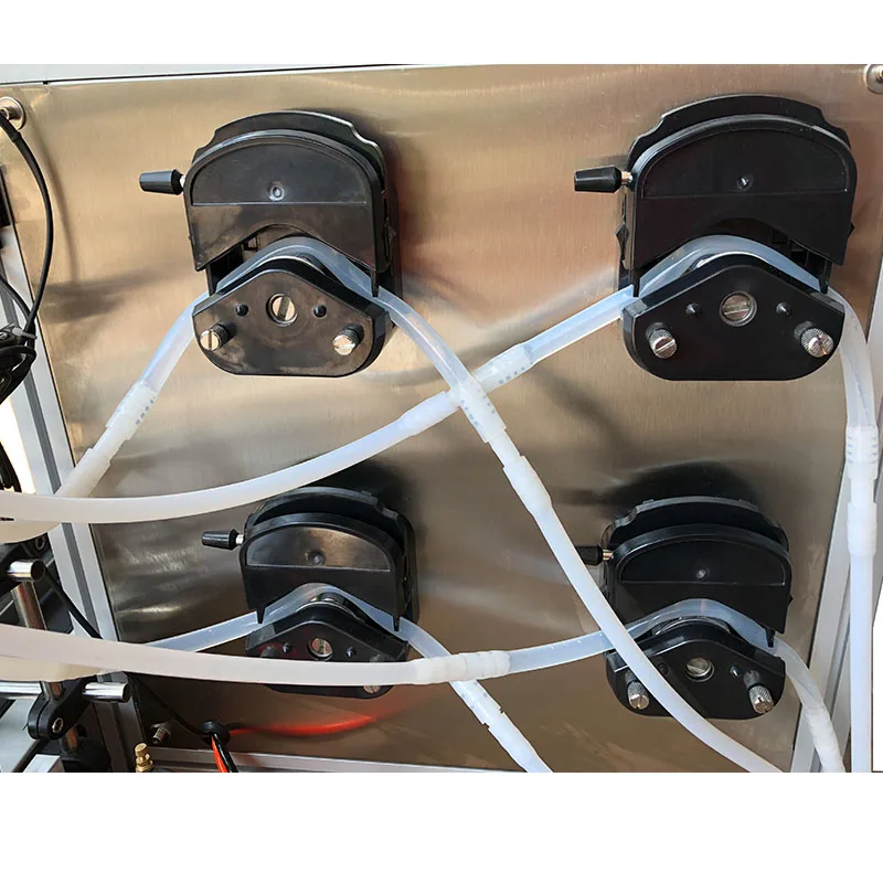 Автоматический Перистальтический заполнитель с насосом парфюмерное масло