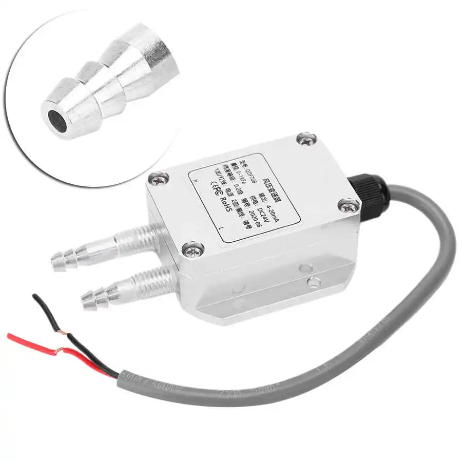 Переключатель Микро переключатель передатчик давления ветра Серебряный микро