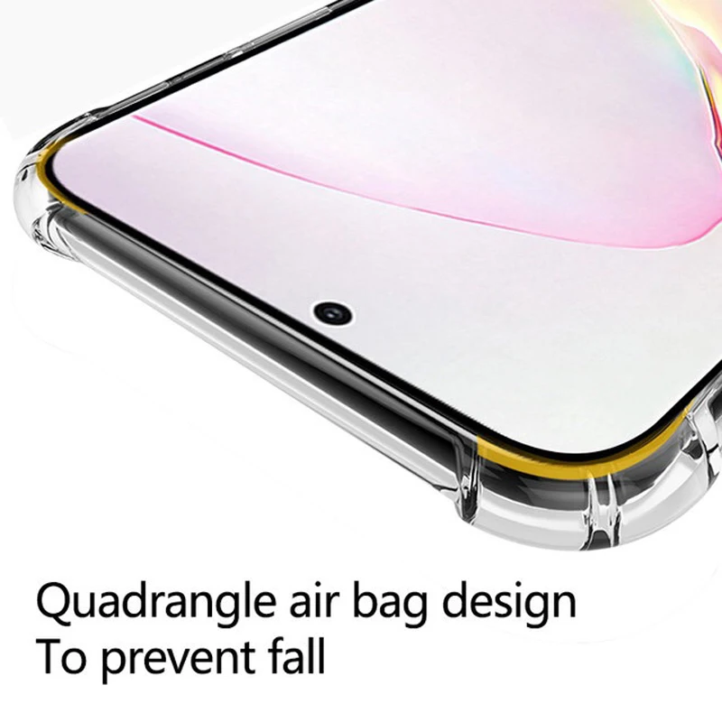 card slots holder shockproof phone case for s20 plus ultra s10 s9 s8 note 10 pro 9 a91 a51 soft silicone transparent back cover free global shipping