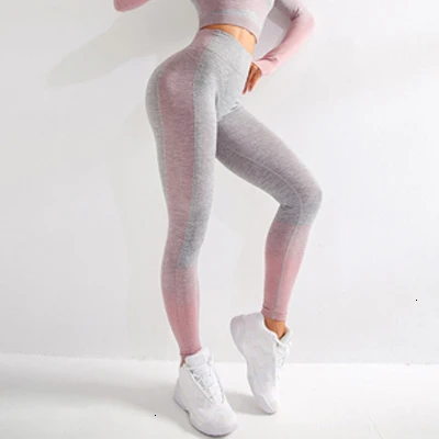 Pink Yoga Pants Vital, бесшовные леггинсы, спортивные, женские, для фитнеса, для спортзала, леггинсы, пуш-ап, для йоги, женские спортивные штаны, для спортзала, для бега, для контроля живота, леггинсы - Цвет: Pink Yoga Pants