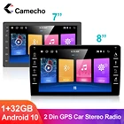 Camecho 2Din 7 ''8'' Android автомобильный 1 + 32G радиовещающий мультимедийный плеер экран стерео GPS навигация WIFI для Volkswagen Nissan Toyota