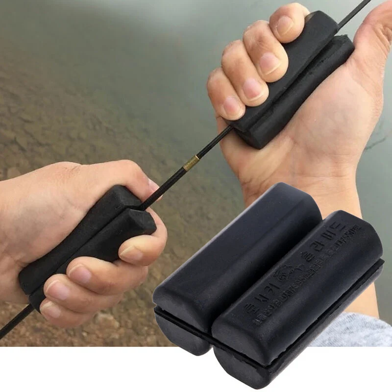 

Новое нескользящее резиновое усадочное устройство для рыбалки, 2 шт.