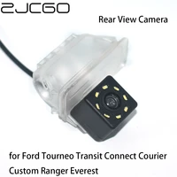 zjcgo ccd car rear view reverse back up parking waterproof camera for ford tourneo transit connect courier custom ranger everest