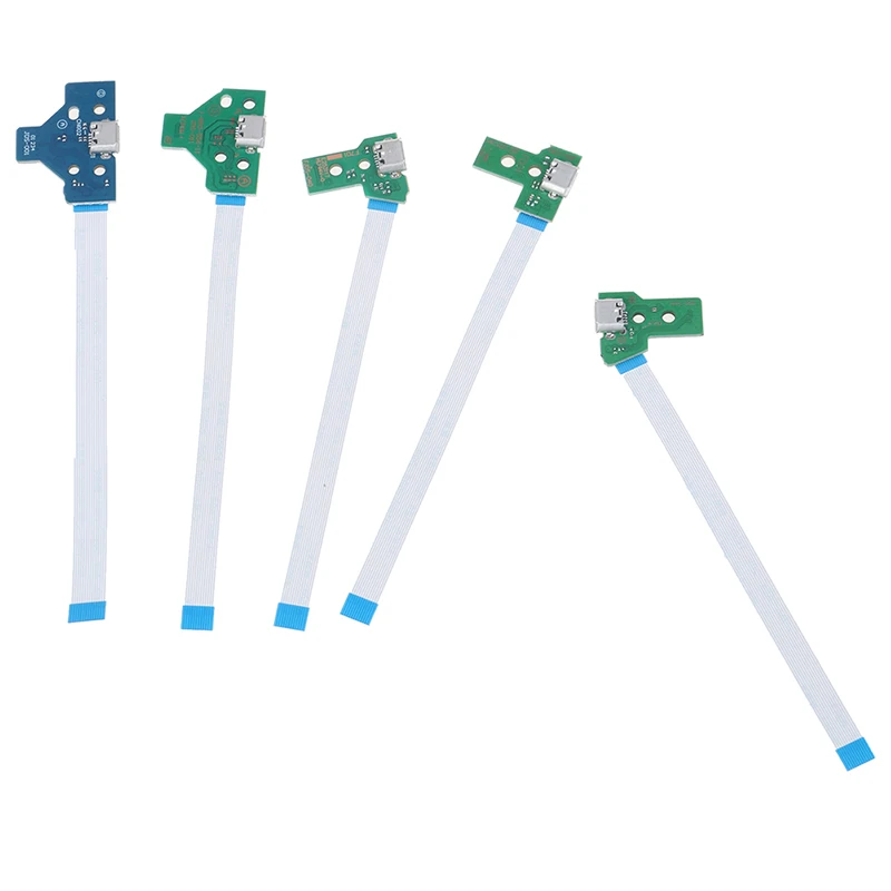 

USB-коннектор для зарядки, печатная плата для 12-контактного разъема JDS 14Pin 001, коннектор для контроллера PS4