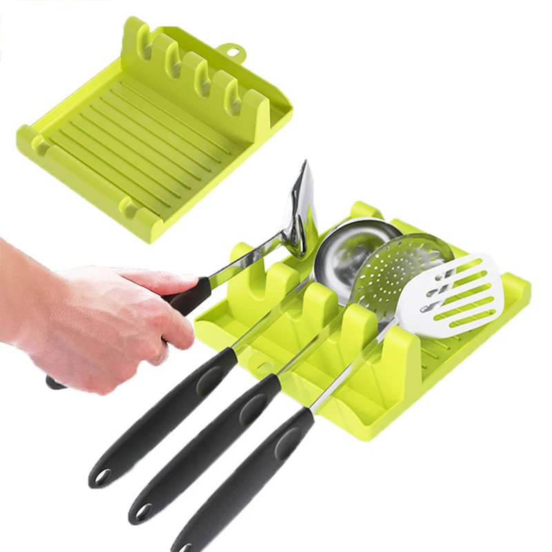 Подставка держатель для ложки пластиковый ковш подставка лопаток крышки