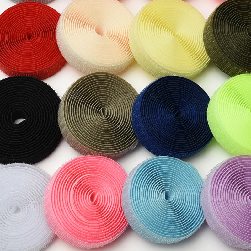 Kuke 100*2 см DIY цветной крючок и липучка клейкая лента швейные инструменты одежда