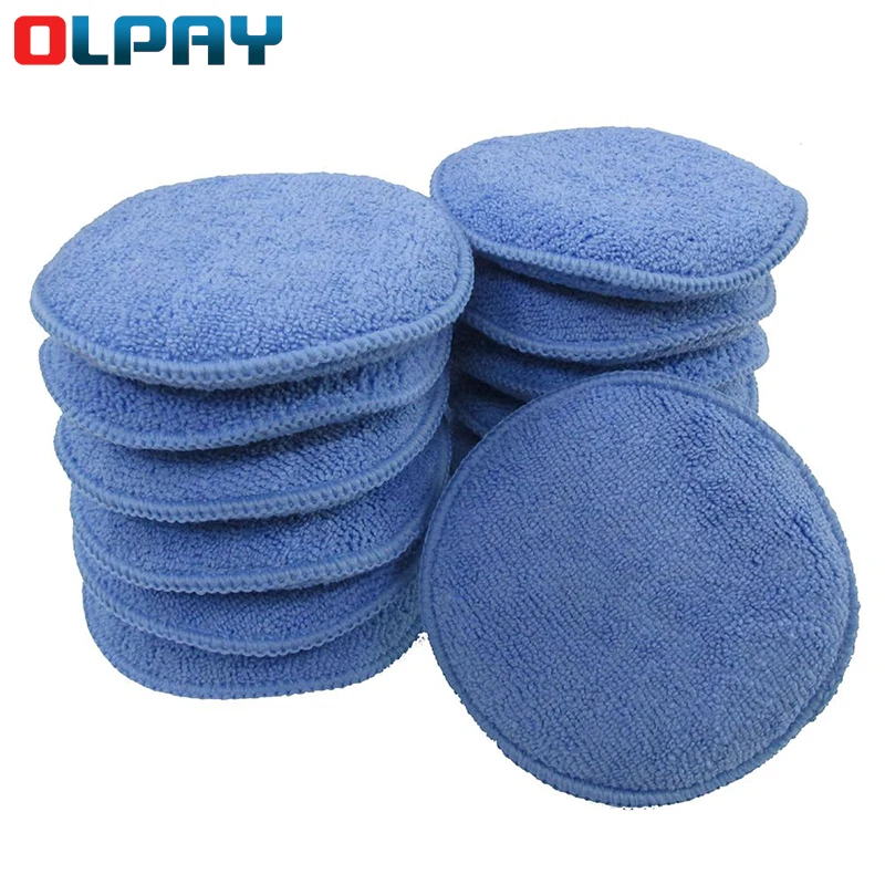 

Car Cleaning Soft Vehicle Accessories Foam Applicator Car Wax Sponge Dust Remove Auto Care Polishing Pad Clean Buffer