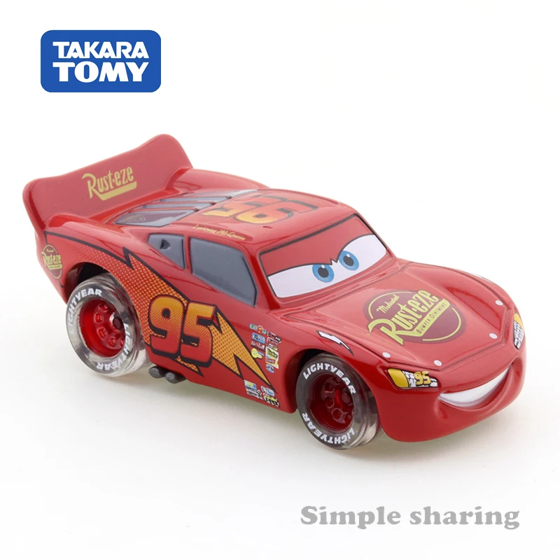 Takara Tomy Tomica Disney Pixar Cars Lightning McQueen Day Collection 2020 Kids Toys Motor Vehicle Diecast Metal Model |