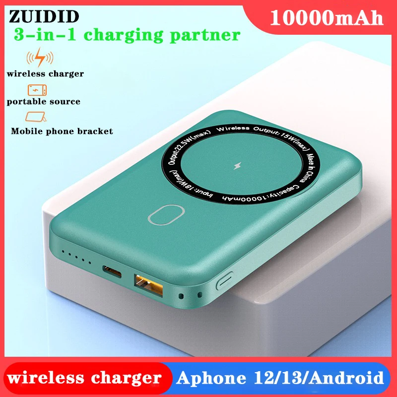 

Беспроводное зарядное устройство ZUIDID 15 Вт Qi для iPhone 13 12 Pro Max XS Быстрое беспроводное зарядное устройство для Samsung Xiaomi Mi 10 Huawei