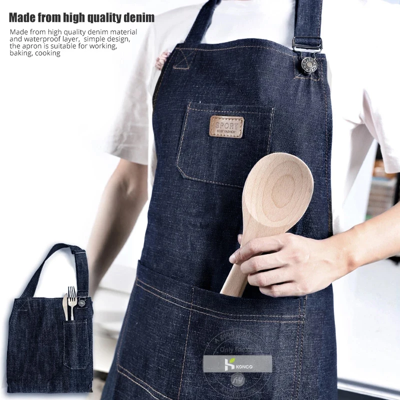 Konco унисекс Регулируемый слюнявчик фартук Кухня Пособия по кулинарии выпечки
