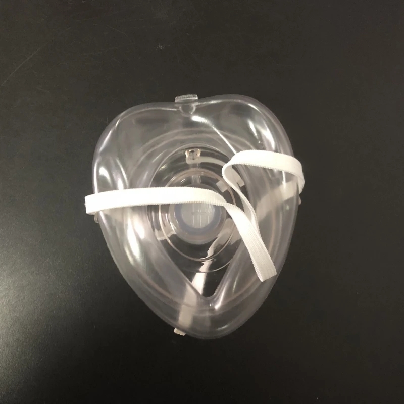 

ce approved plastic disposable custom logo reusable one way pocket breathing barrier rescue cpr face mask