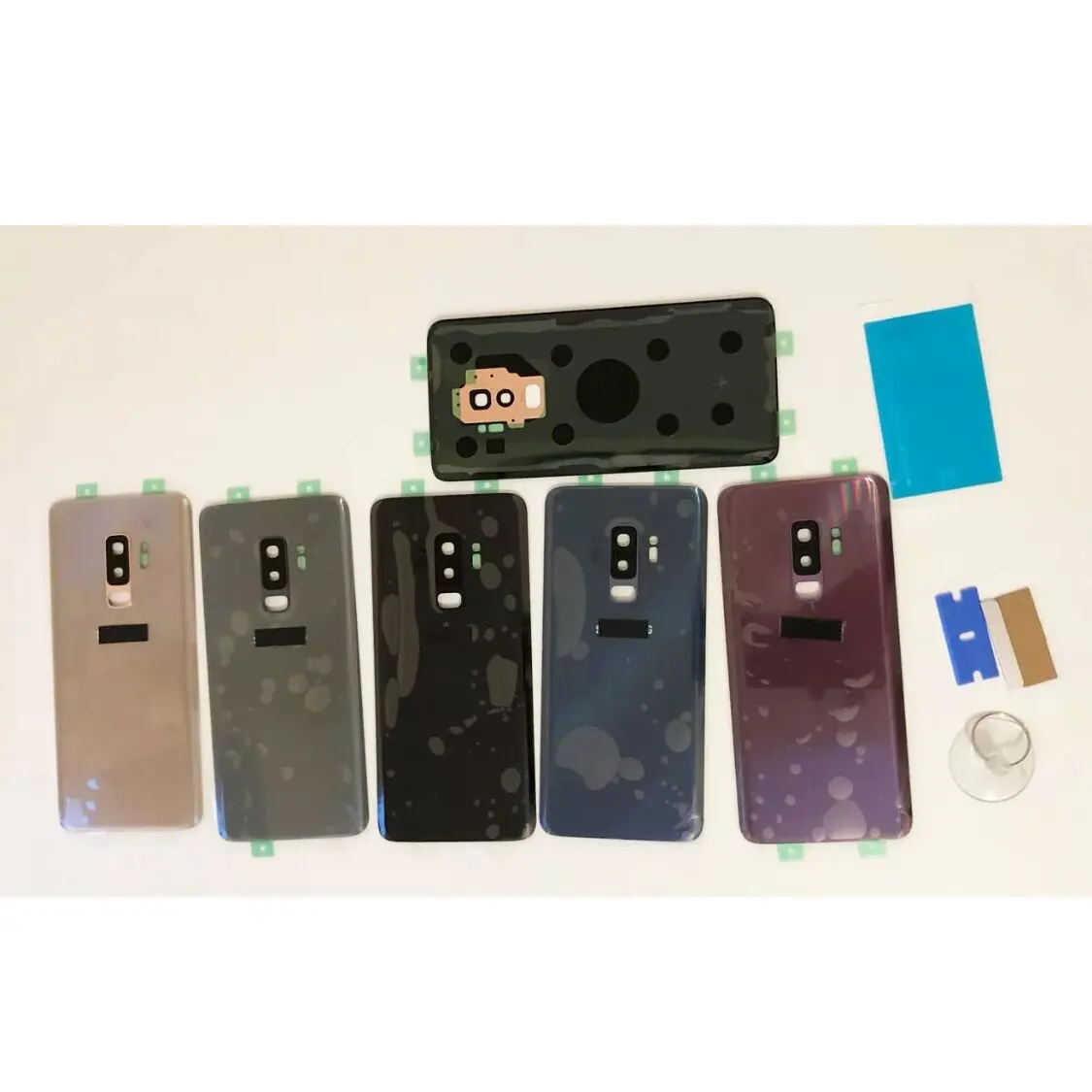 S9 задняя крышка аккумулятора корпус для Samsung Galaxy Plus + G965 G965F G965FD G960 G960F G960FD Задняя