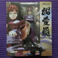 action anime naruto shf gaara figure toys for children face changing doll collectible gift gaara display model toys