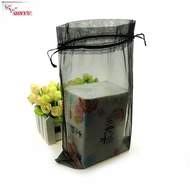 10 шт./пакет 15x20 см 17x23 20x30 25x35 30x40 35x50 мешочки из органзы 19 цветов и сумки для свадьбы