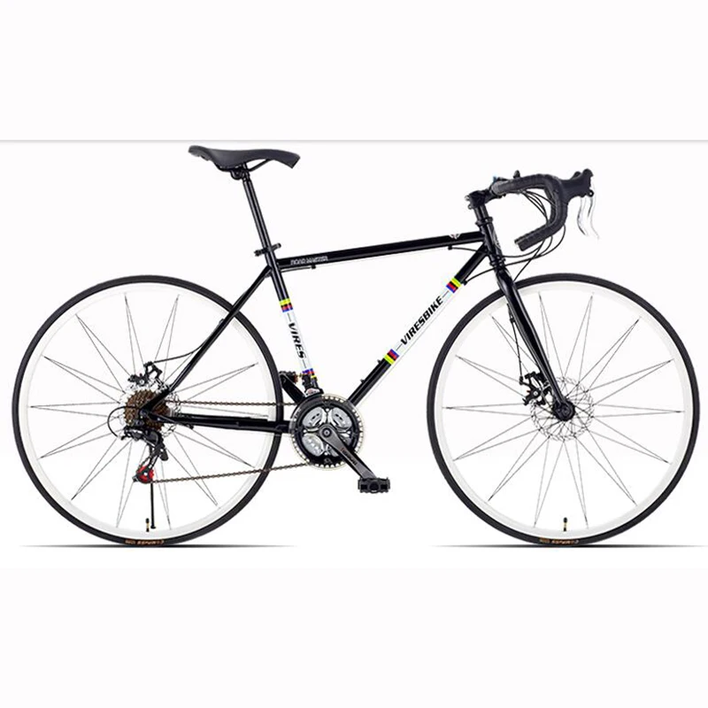 2019 New Product Road Bike Variable Speed Double Disc Brake Broken Wind Curved Handle Women and Men Adult Bicycle | Спорт и