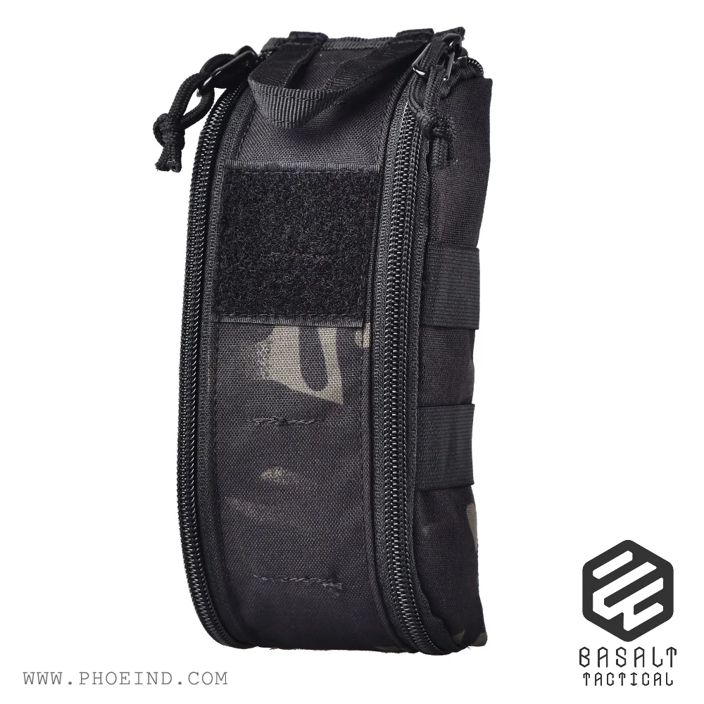Outdoor Sports Tactics Quick Opening Medical Bag Multifunctional Sundries Sorting Bag MOLLE System Accessories Bag
