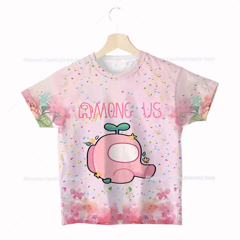 

Boys Girls Among Us Impostors 3D Print T-shirts Children Game Anime T Shirts Summer Toddler Kids Cartoon Tshirts Camisetas Gifts