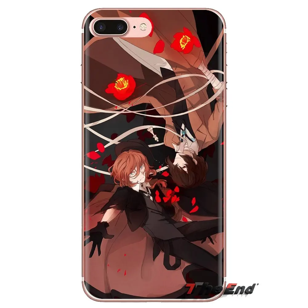 Мягкие прозрачные чехлы для собак Bungou Stray Xiao mi 6 A1 Max x 2 5X 6X Red Note 5 5A 4X 4A A4 4 3 Plus Pro |
