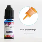 В наличии 14 цветов 10 мл АРТ чернил смолы пигментных чернил комплект из жидкой резины сaboli, с отделкой из материала другого цвета, чернилами диффузии УФ-отверждаемая эпоксидная смола для изготовления ювелирных изделий