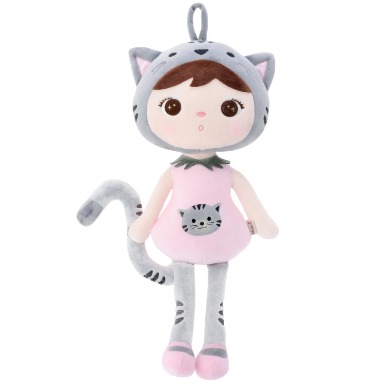 45cm cat Новые оригинальные 20 см 45 см Мультяшные мягкие животные Metoo Плюшевые игрушки кошки куклы на день рождения Рождество подарки для детей C21 - Цвет: 45cm cat