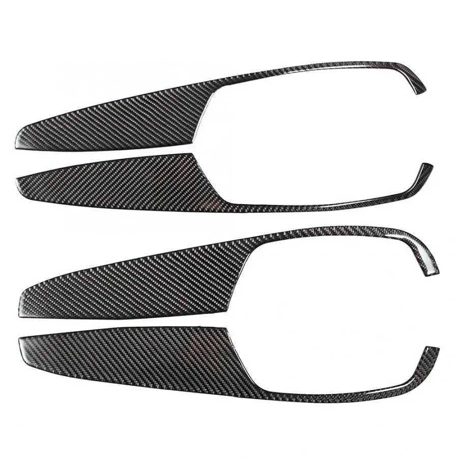 4 шт. наклейки из углеродного волокна на дверь и окно для Audi A4 B9 2017 2018 2019 |